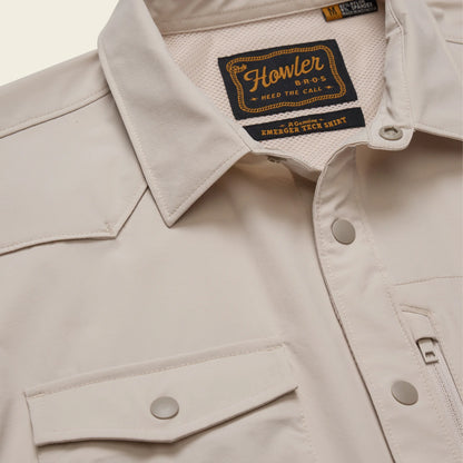 Emerger Tech Longsleeve : Chalk