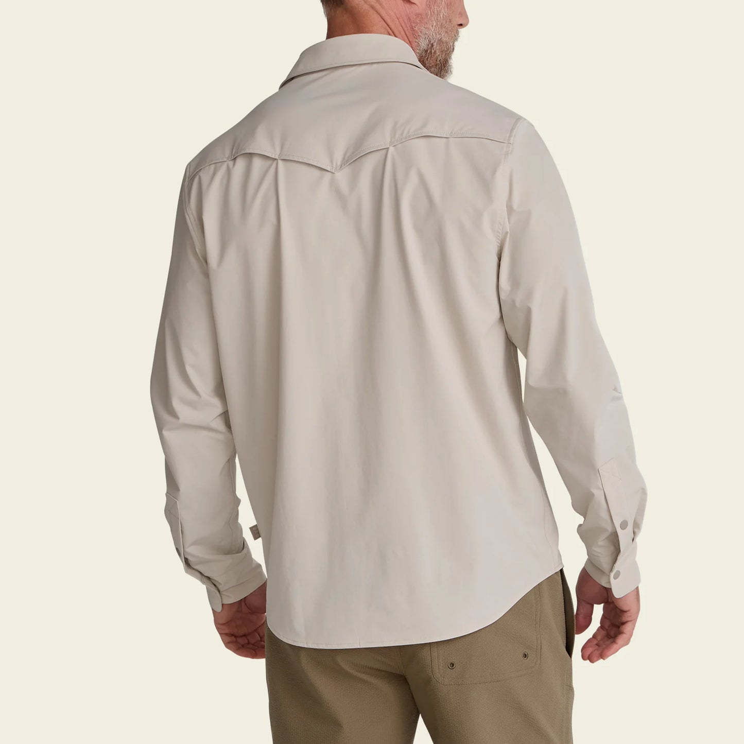 Emerger Tech Longsleeve : Chalk