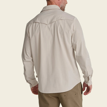 Emerger Tech Longsleeve : Chalk