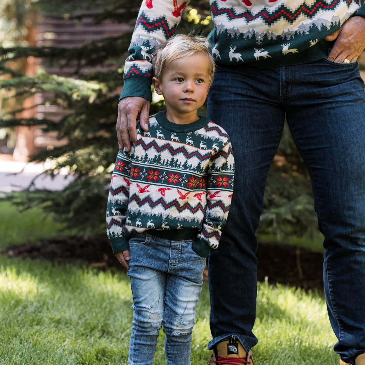 Youth-Christmas Sweater - BURLEBO Outdoors