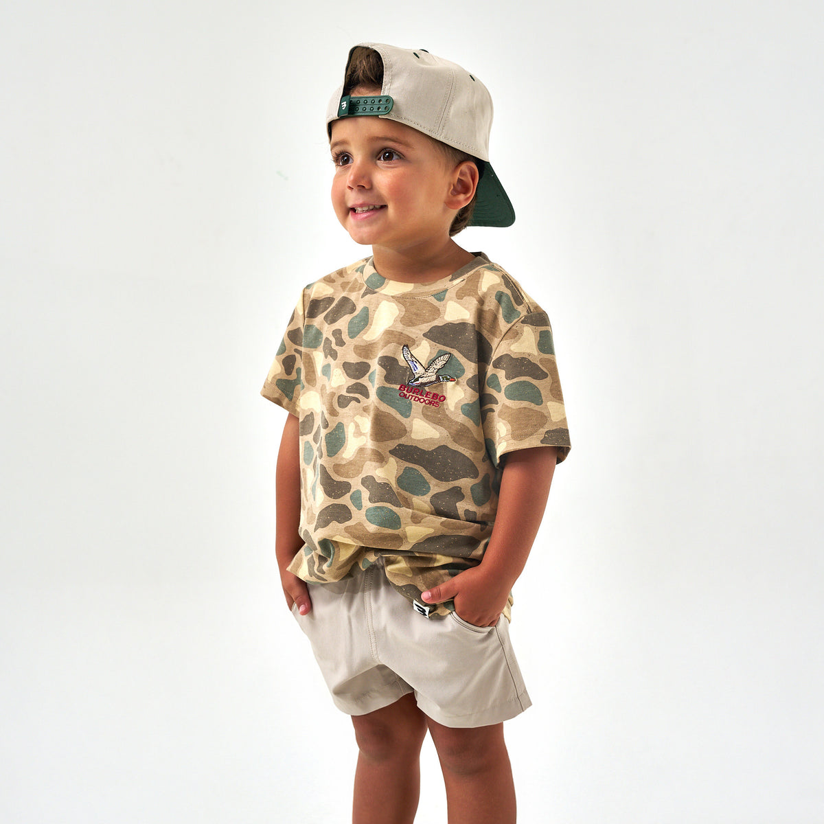 Youth Tee-Short Sleeve Tee- Pintail Camo