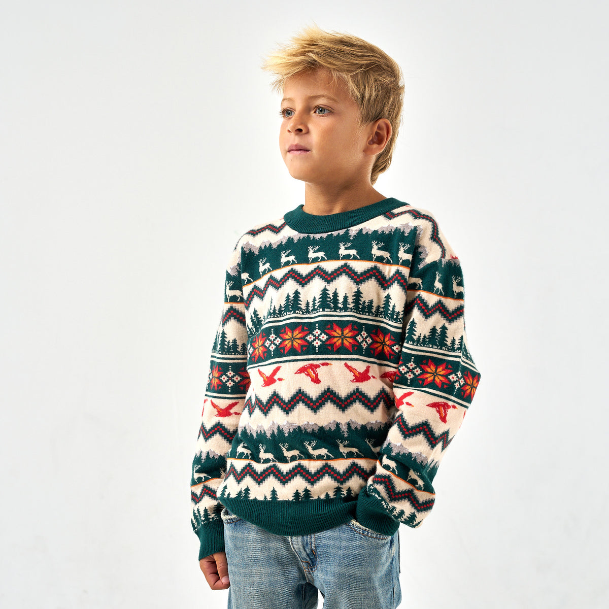 Youth-Christmas Sweater - BURLEBO Outdoors