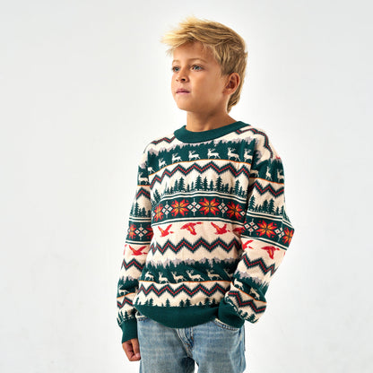 Youth-Christmas Sweater - BURLEBO Outdoors