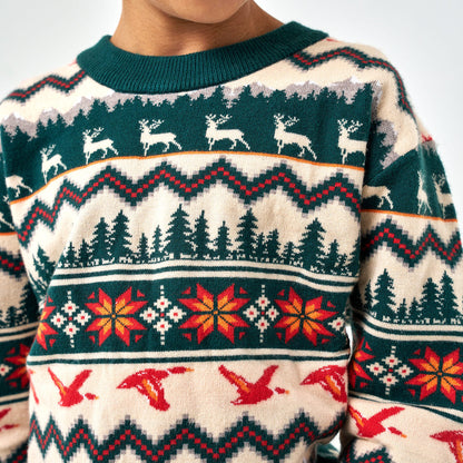 Youth-Christmas Sweater - BURLEBO Outdoors