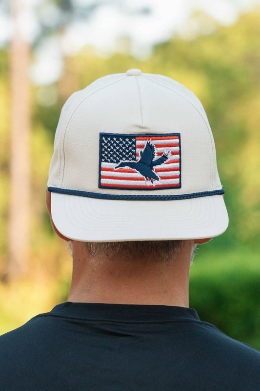 Cap - American Flag Duck