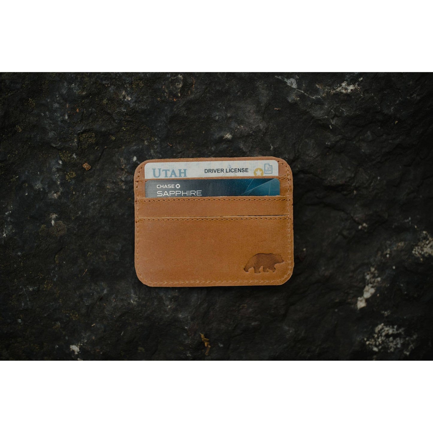 Kenai Minimalist Wallet: Antique Brown