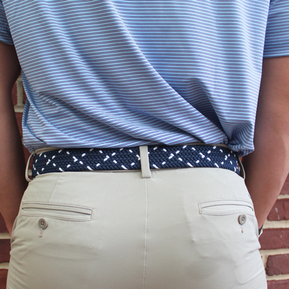 The Vail Woven Elastic Stretch Belt: Large
