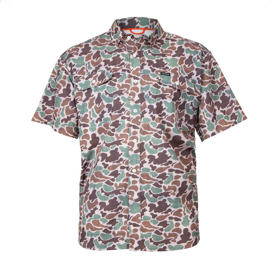 Camo Button Down ( 024 ): 2XL