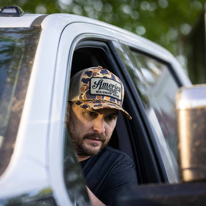 We Grow Beer Hat-Old School Camo