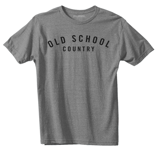 Old School Country - Heather Gray: XL