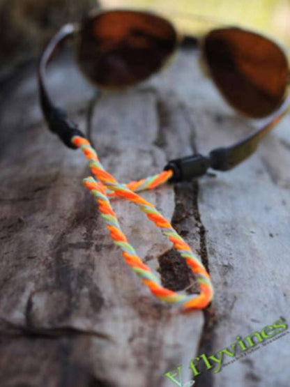 Chums Flyvines Recycled Fly Line Sunglass Retainer: Mix of colors