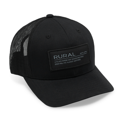 Rural Def Hat: Black
