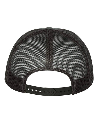 YP Classics®, Yupoong 6006 - Flat Bill Trucker Cap - 6006: White