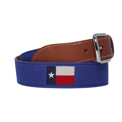 The Lone Star Embroidered Belt: 34