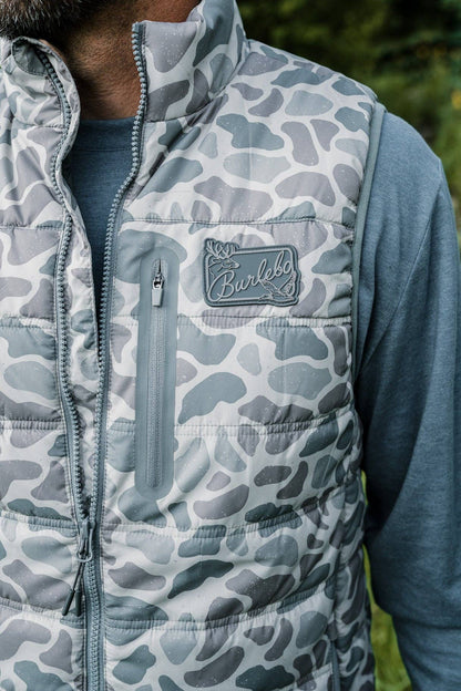 Puffer Vest - Classic Deer Camo: Large