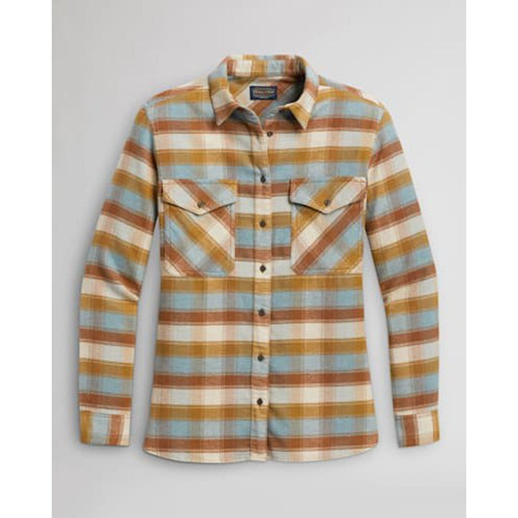 DOUBLE-BRUSHED FLANNEL ELBOW PATCH SHIRT
