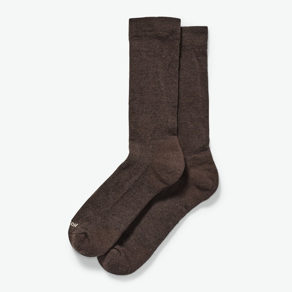 everyday crew sock - Dark Brown
