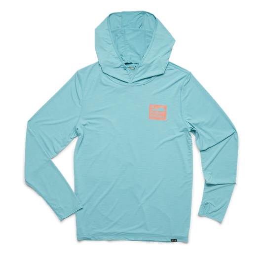 HB Tech Hoodie - Aqua