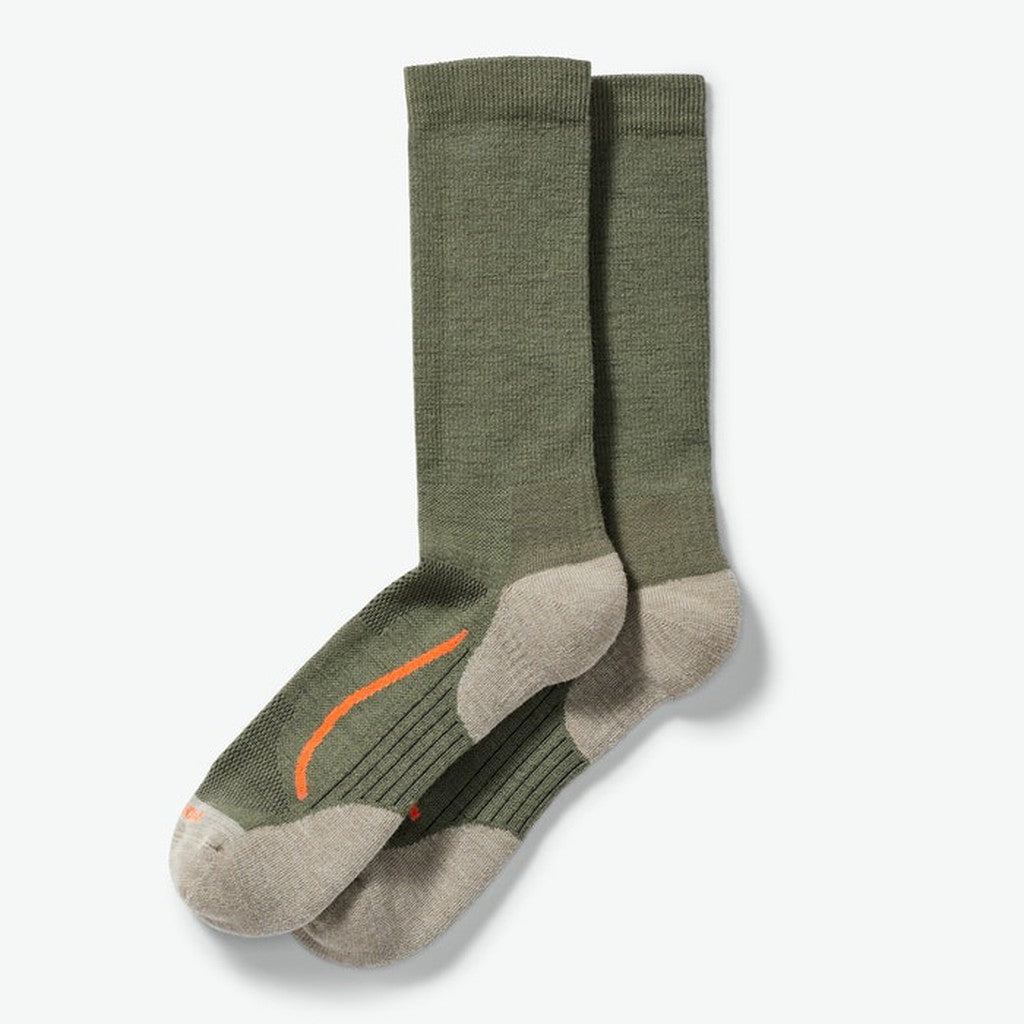x country outdoorsman sock - Green Blaze