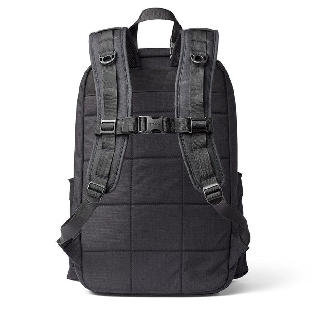 ripstop nylon backpack - Black