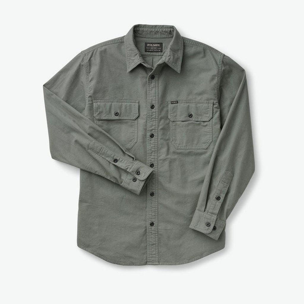 Field Flannel Shirt - Balsamic Green