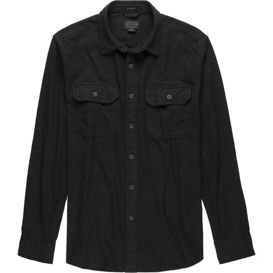 Burnside Flannel Shirt - Charcoal
