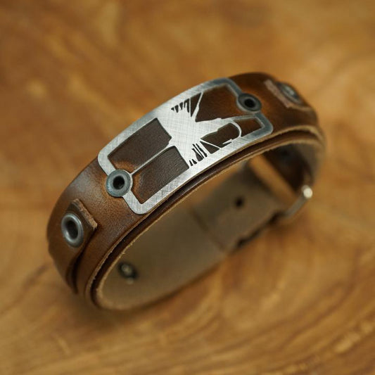 Dry Fly 2.0 Bracelet - Horween Brown
