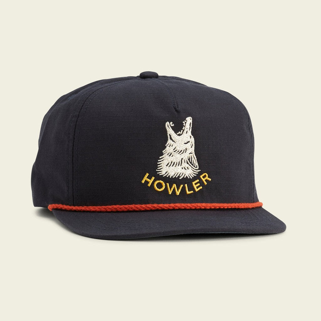 Unstructured Snapback Hats - Howler Coyote : Navy