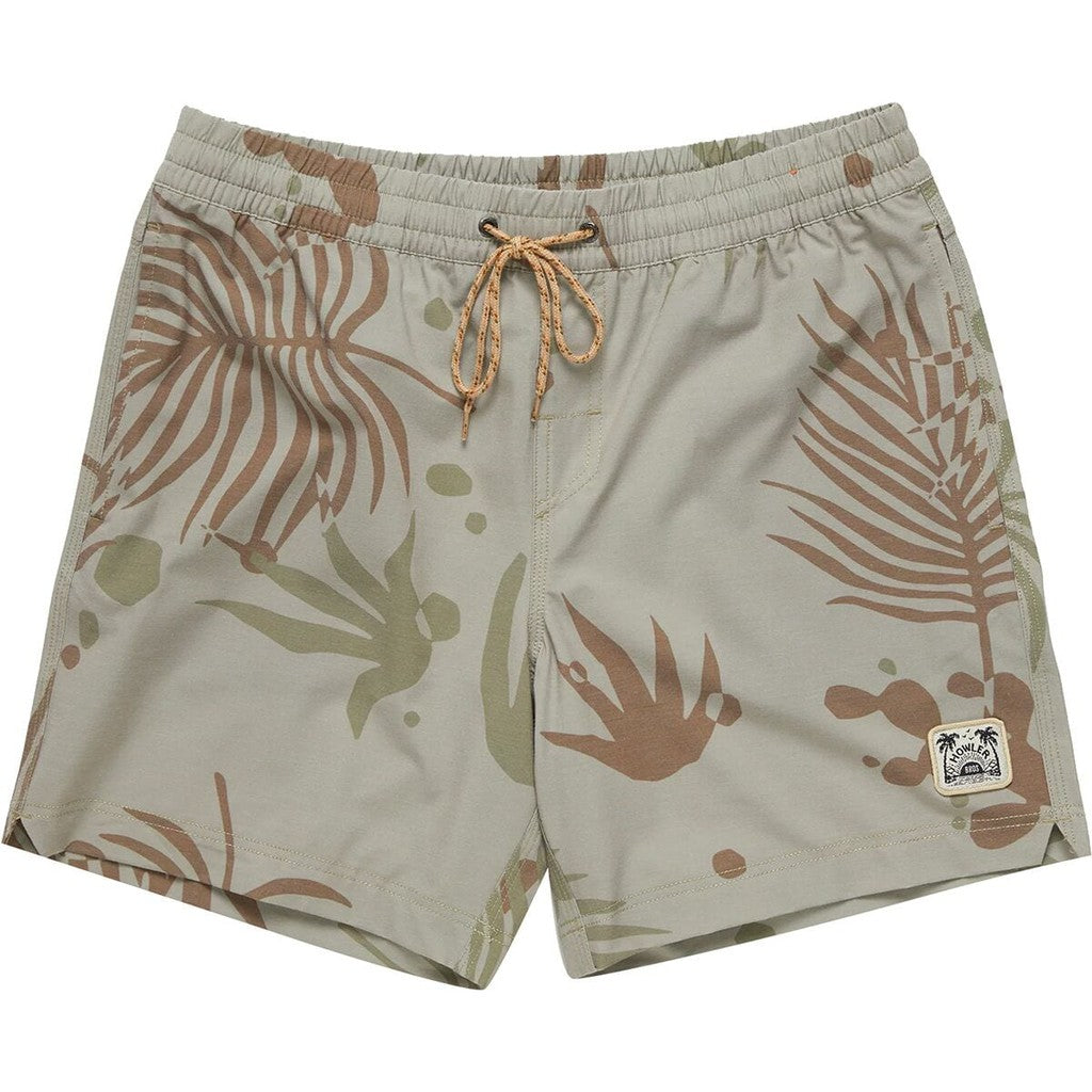 Deep Set Boardshorts - Forest Floor : Natural