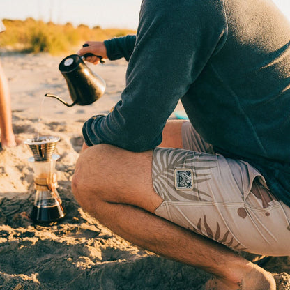 Deep Set Boardshorts - Forest Floor : Natural