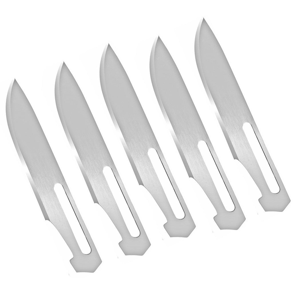 Havalon, 5 Baracuta Hunter's Blades, Stainless Steel