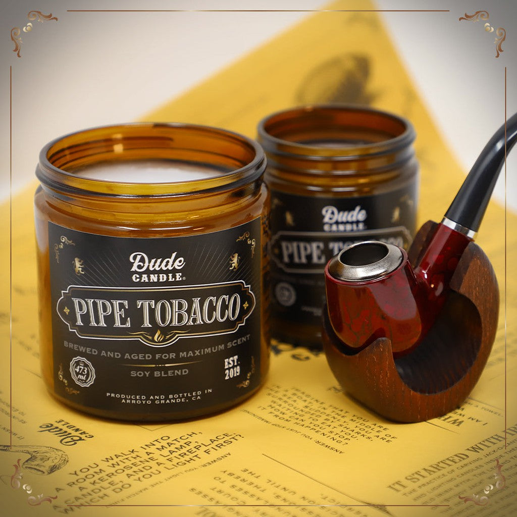 Pipe Tobacco Candle