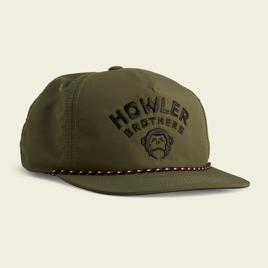 Unstructured Snapback Hats - Camp Howler : Olive