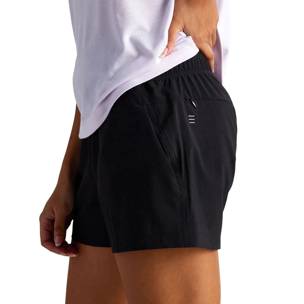 Women's Pull-On Breeze Short - Black