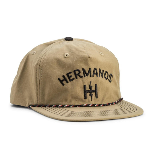 Unstructured Snapback Hats - Hermanos : Khaki (CORE)