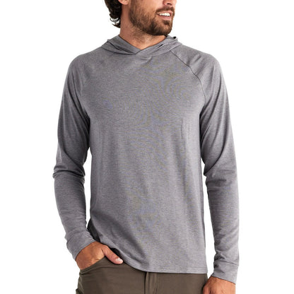 Men's Bamboo Flex Hoody - Heather Graphite