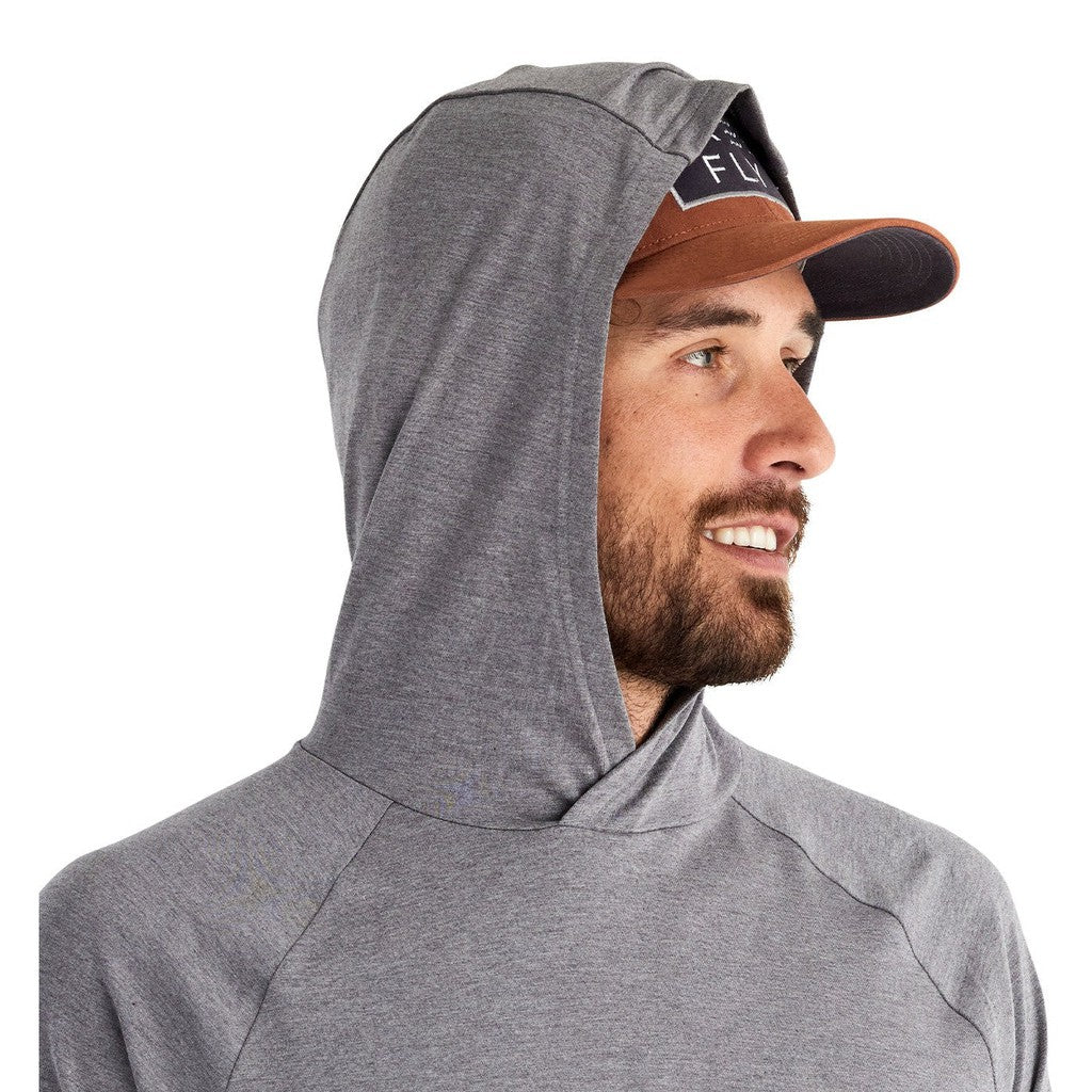 Men's Bamboo Flex Hoody - Heather Graphite
