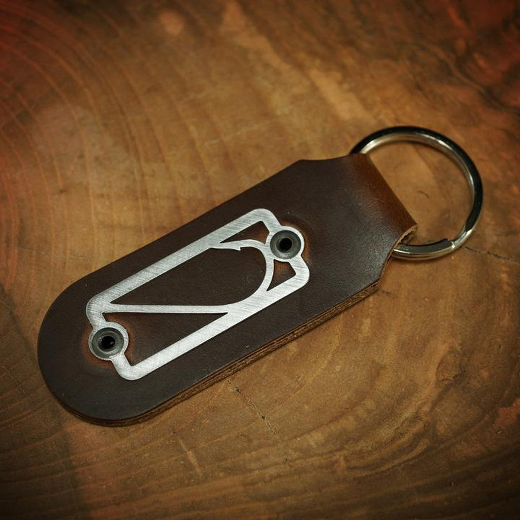 The Angler - Key Fob Horween Brown