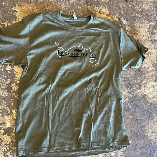 Brazos on the Fly Tee - Green
