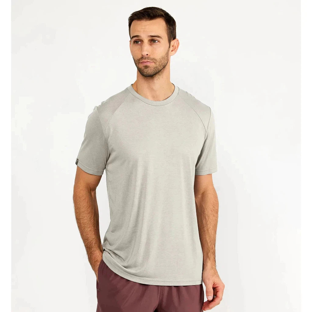 Men's Bamboo Lightweight Short Sleeve - Sandstone