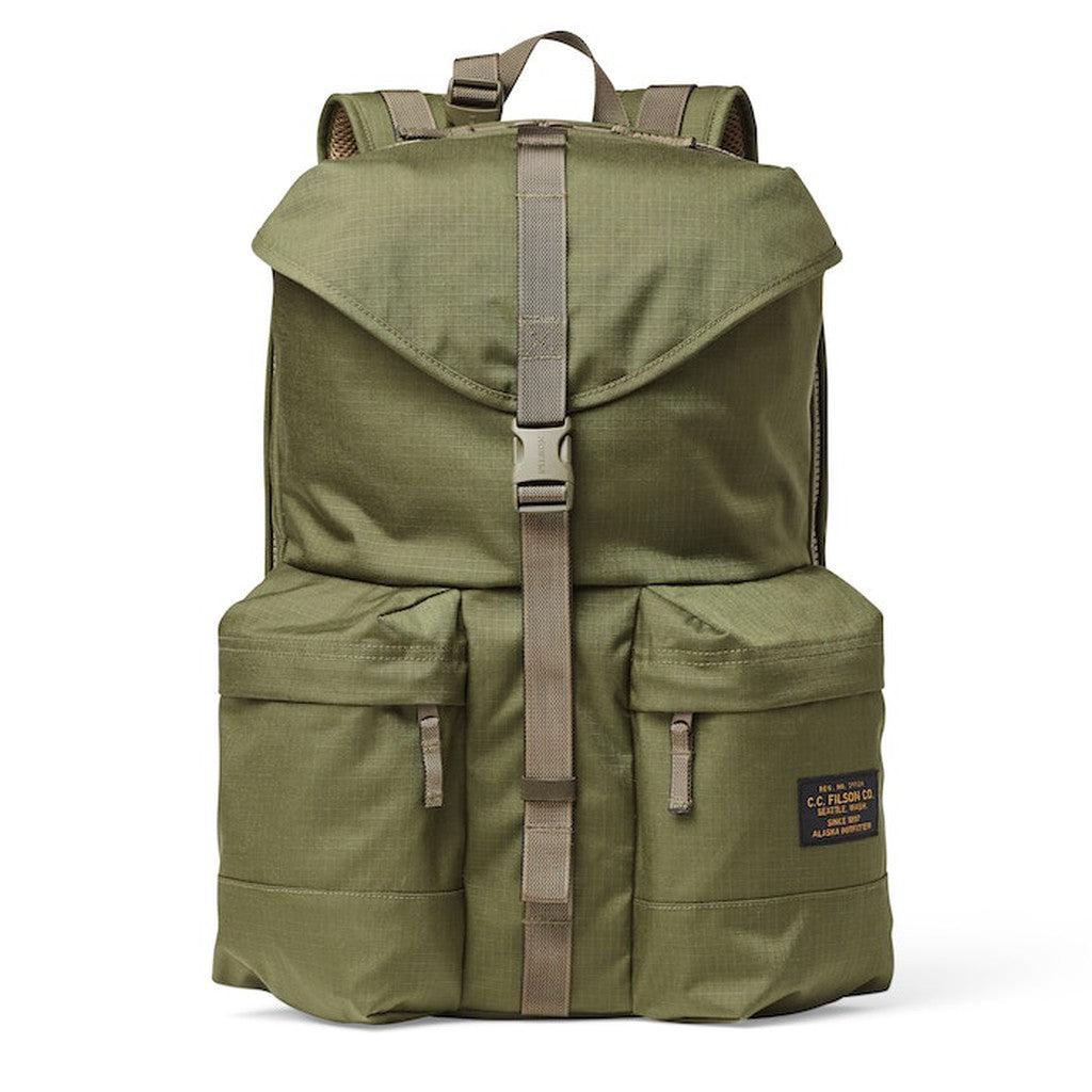 ripstop nylon backpack - Surplus Green